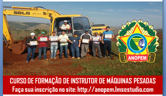 Curso de Instrutor de Máquinas Pesadas